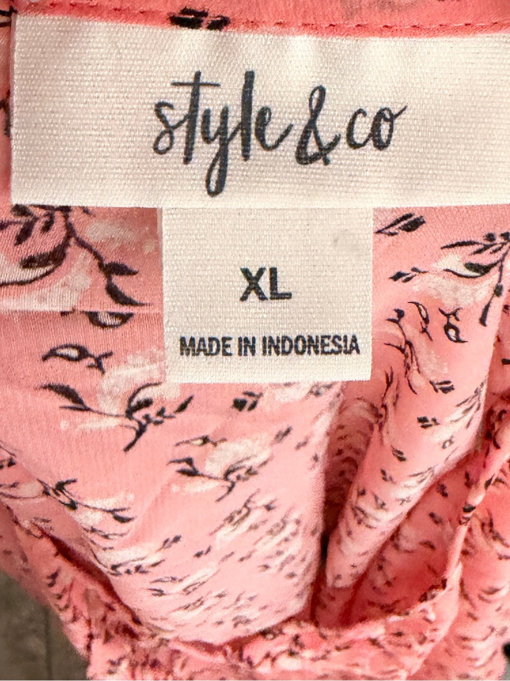 Style & Co. Cold Shoulder Top - Picture 7 of 8